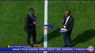 LIVE: DODOMA FC VS GWAMBINA FC, RUVU VS SINGIDA, UCHAMBUZI KABLA YA MECHI - 18/07/2020