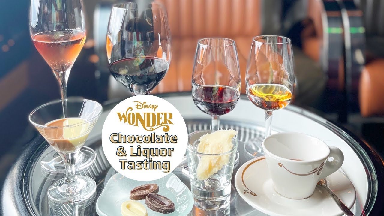 DCL Wonder | Chocolate and Liquor Tasting