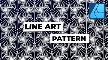 How to Create a Geometric Line Art Seamless Pattern in Affinity Designer