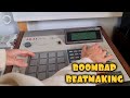 Boombap beatmaking from vinyl  mpc2000 mpc60  tape  analog gear