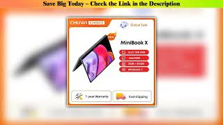 Get CHUWI MiniBook X Laptop Tablet 2 In 1 Intel N150 CPU 10.51\\