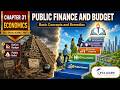 SSLC Social Science | Economics Chapter 31: Public Finance and Budget |Class 10 KSEAB English Medium