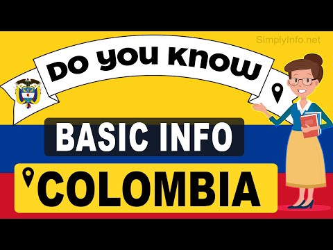 Do You Know Colombia Basic Information | World Countries Information #37-General Knowledge & Quizzes