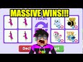 I Traded RIDE POTIONS ONLY In RICH ADOPT ME Servers! (BIG WINS)