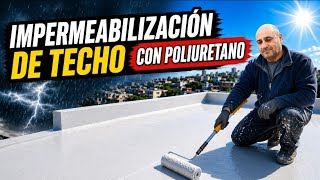 La mejor pintura poliuretánica para tratamientos  de las filtraciones en techos resultado duradero..