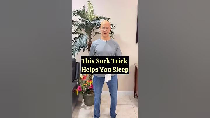 이 양말 트릭이 숙면에 도움이 됩니다! #drmandell #건강 #수면
