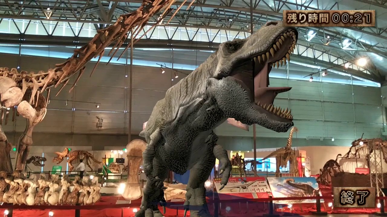 300円 9周年記念イベントが ギガ恐竜展 2017