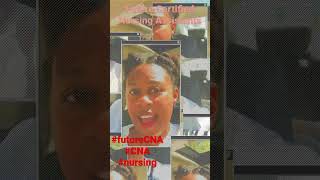 Future Certified Nursing Assistants #cna #cnavideo
