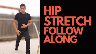 Say Goodbye to Tight Hips: Beginner Hip Stretch Follow Along (Standing)