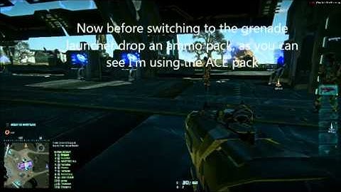 Planetside 2 - Resupply Grenade Launcher without fail