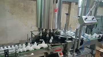Pick and place screw capping machine, pick and place bottle capper machine, #bottlecappingmachines