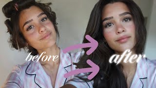 Victoria Secret Blowout Hair Tutorial 🧖‍♀️👙🎀