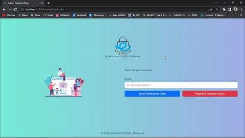 Design a responsive sign in page for admin panel using HTML, CSS, JS and Bootstrap   | video  39
