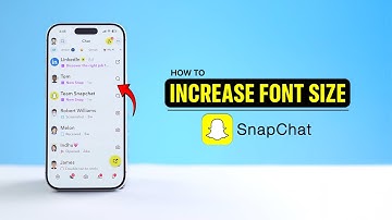 Hoe vergroot je de lettergrootte op Snapchat?