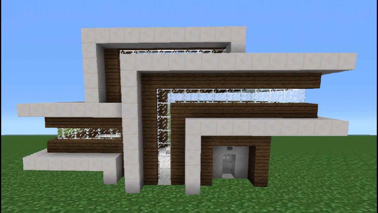 Casa moderna de quartzo no Minecraft #minecraftbrasil