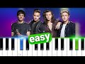 One Direction - Infinity | 100% EASY PIANO TUTORIAL