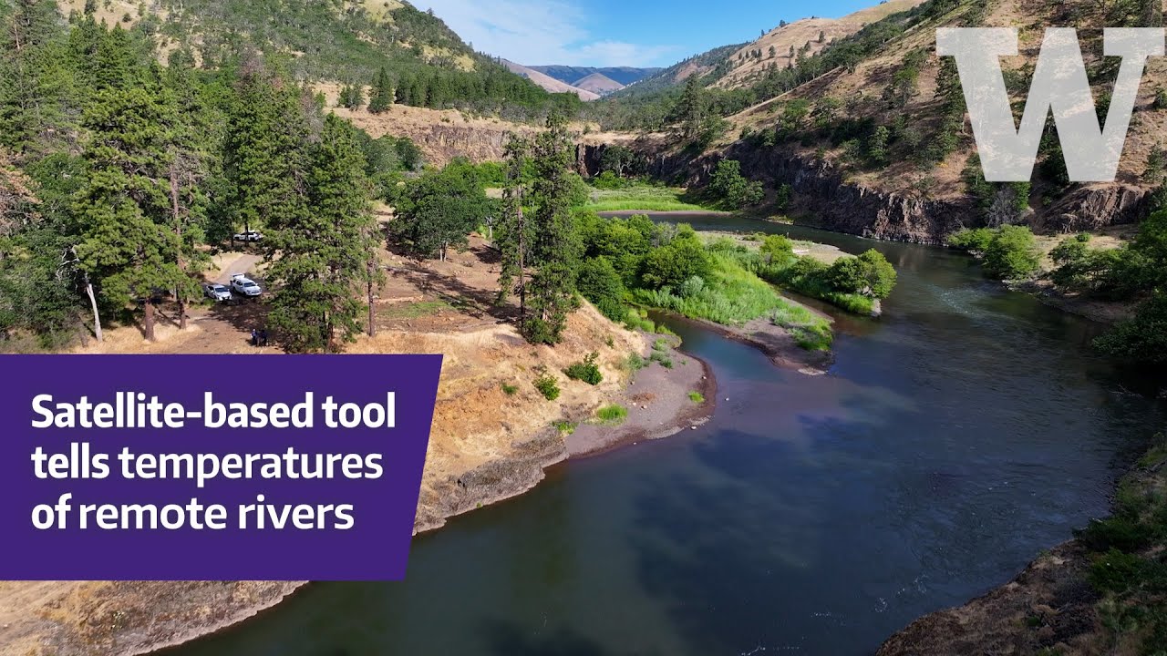How a new satellite-based tool tracks river temperatures in hard-to-reach places where salmon run