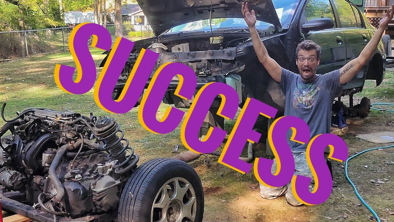 REMOVING THE ENGINE AND SUBFRAME