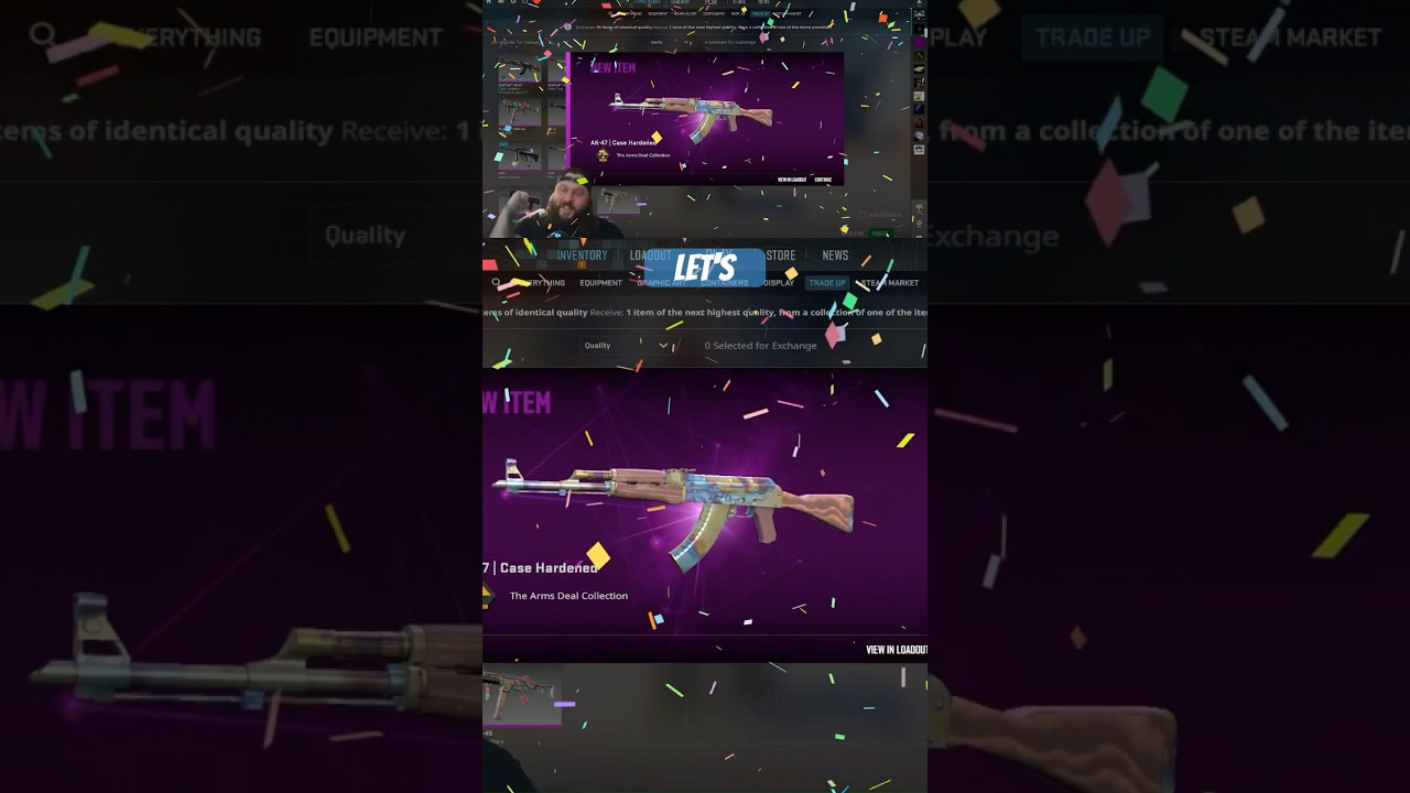 AK-47 Case Hardened 9% Trade up in CS2!!! 