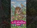 Kids Love Fairy Coloring | Free Printable Coloring Book #drawing #coloringpage #art #digitalart