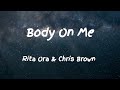 Rita ora  body on me ft chris brown lyrics dlyrics01