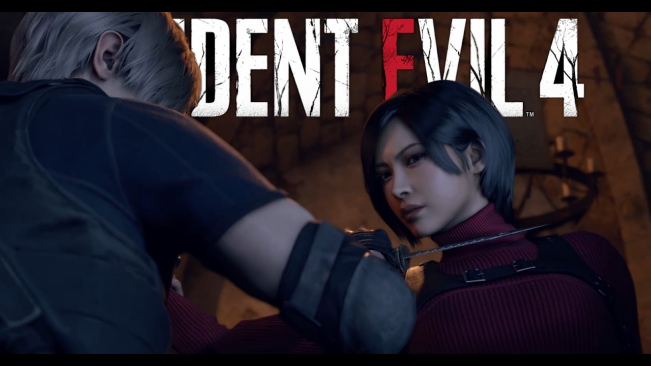 Ada and Leon Meet Again After 6 Years (Full Cutscene) - RE4REMAKE