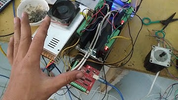 Chạy Thử Bo Mạch MACH3 USB CNC Giá 430k Trên SEN ĐỎ - TRAUNUOCCNC