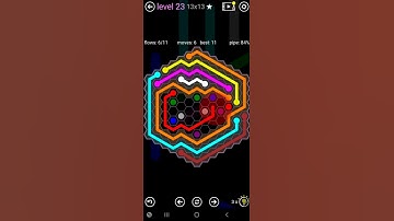 How To Solve Flow Free Hexes Premium 13x13 Mania Level 23 Board Walk Through Solution Walkthrough