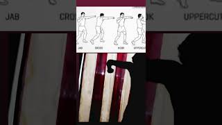 Master the Cross ➡️ Left Hook ➡️ Right Uppercut like a pro💥#BoxingTutorial#BoxingDrills #Desifighter
