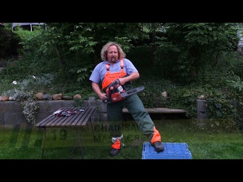 Behold Chainsaw Proof Pants In Action