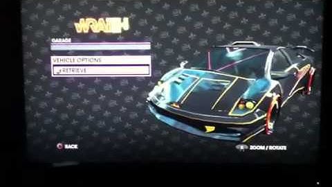 How To Get And Customize The Wraith In Saints Row 3