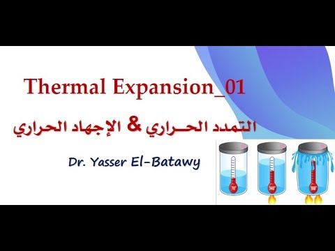 Thermal Expansion 01_ التمدد الحراري _ الإجهاد الحراري
