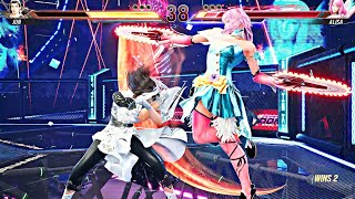 Jun VS Alisa Fight Tekken 8 | RTX 2060 Super Ultra Graphics