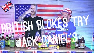 British Blokes Try Jack Daniels | Office Blokes Try