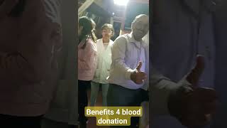 BENEFITS OF BLOOD DONATION ll