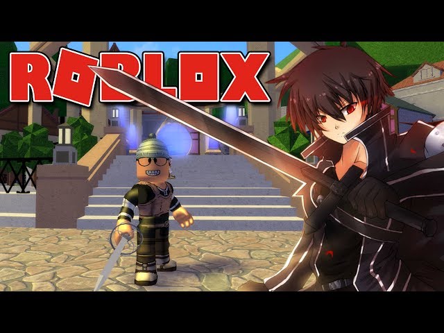 virei um TESTER desse JOGO NOVO MELHOR GAME de SWORD ART ONLINE de 2022  no ROBLOX! *não acredito* 