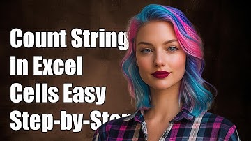 How to Count String Occurrences in Excel Cells: Step-by-Step Guide