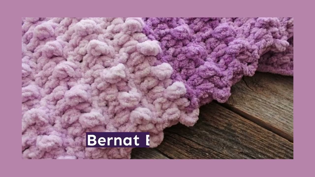 Bernat Blanket Ombre Yarn Review - The Loopy Lamb