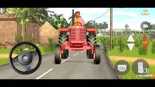 indian tractor trolley game || इंडियन ट्रेक्टर ट्राली गेम 🎮