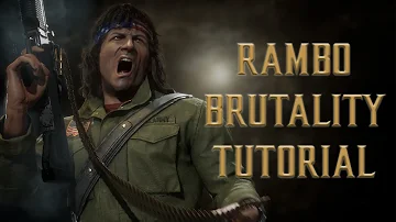 How do you do Rambo brutality in MK11?