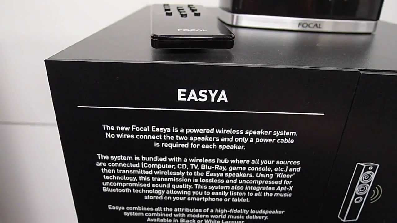 Focal Easya speakers altavoces