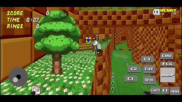 Gfz1 and gfz2 secret places (bug) only henry stickman addon happens #srb2 #sonic #gaming #gorebox
