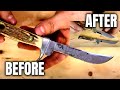 German puma knives full knife restoration  amazing results