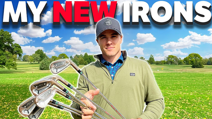 I Finally Got My NEW IRONS (They are so good)