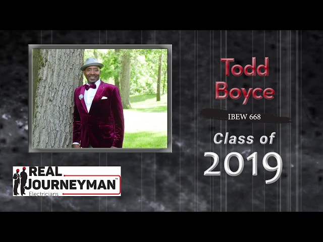 2019 Graduate Todd Boyce