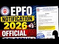 RTI Reply 🔥 EPFO Notification 2026 Update 🔥 Soon 