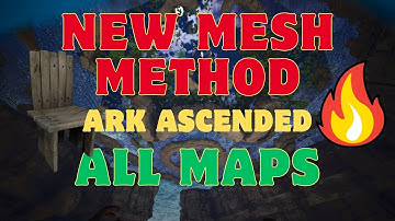 ARK ASCENDED EASY MESHING EXPLOIT ALL MAPS [NEW]
