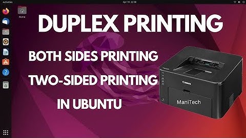 How to Set Up Both Sides/Duplex Printing in Ubuntu | Step-by-Step Guide | Two Side Printing
