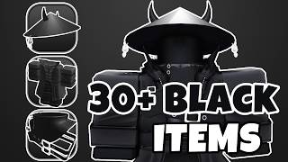 OMG! GET 30+ FREE BLACK ITEMS & FREE ROBUX (BLACK HAIR & CLOTHES) ROBLOX 2026!