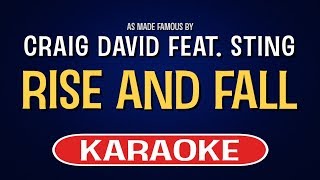Craig David feat. Sting - Rise and Fall (Karaoke Version)